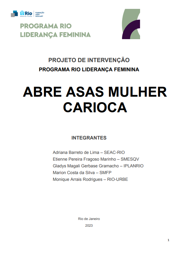 Abre Asas Mulher Carioca