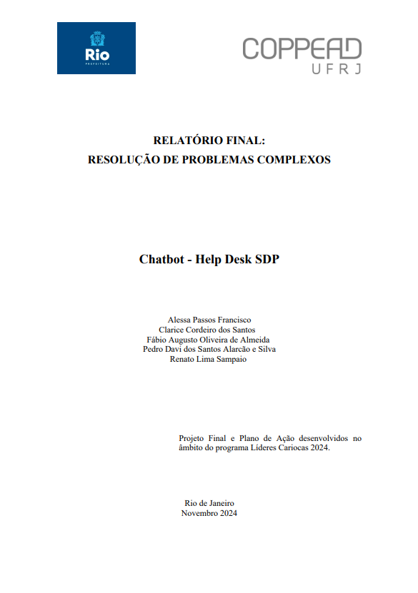 Chatbot – Help Desk SDP